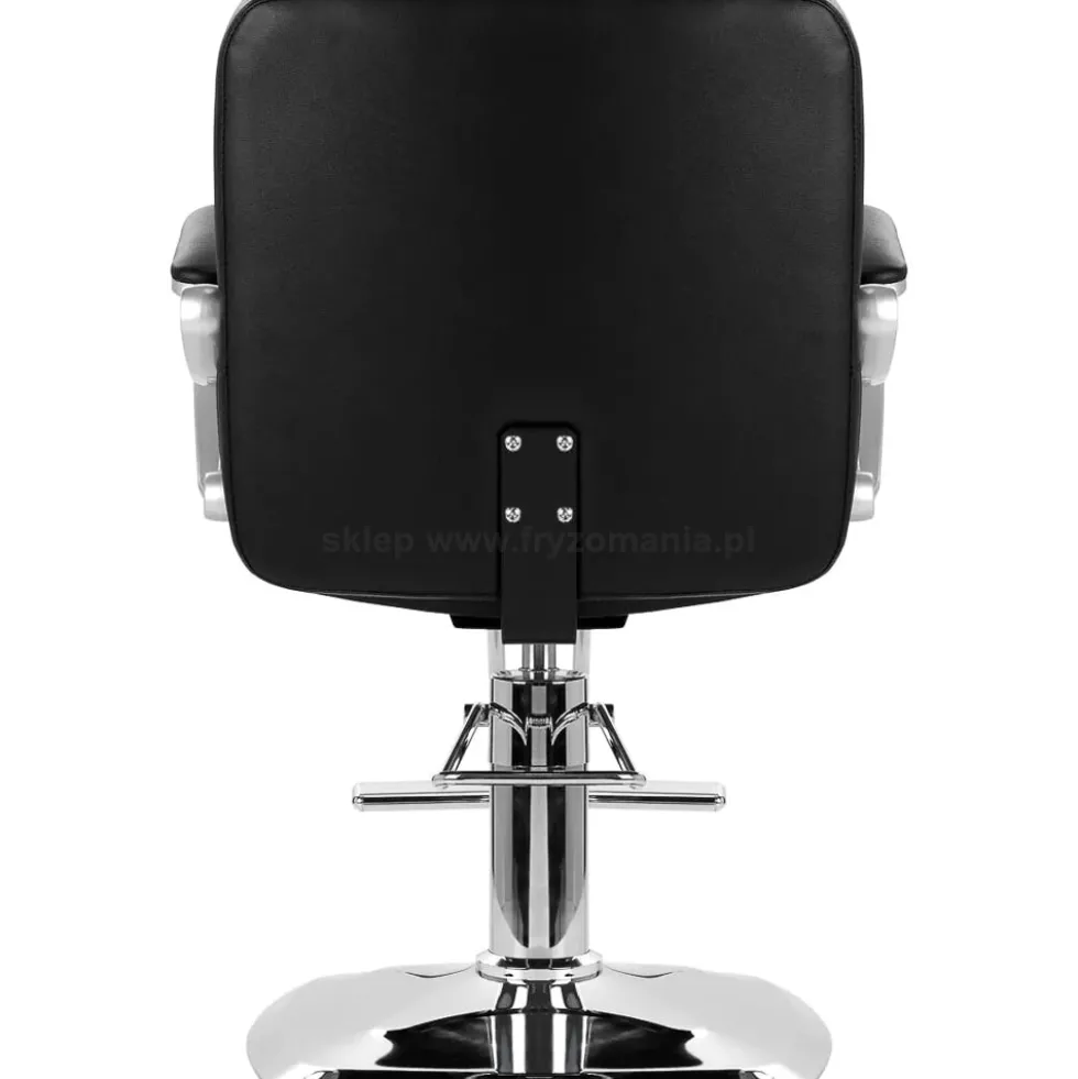 Hair System ZA31 Fotel fryzjerski, czarny