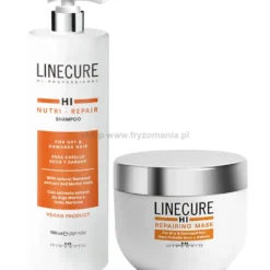 Hipertin Linecure Repair - zestaw nawilżająco-regenerujący włosy szampon1000ml i maska 500ml
