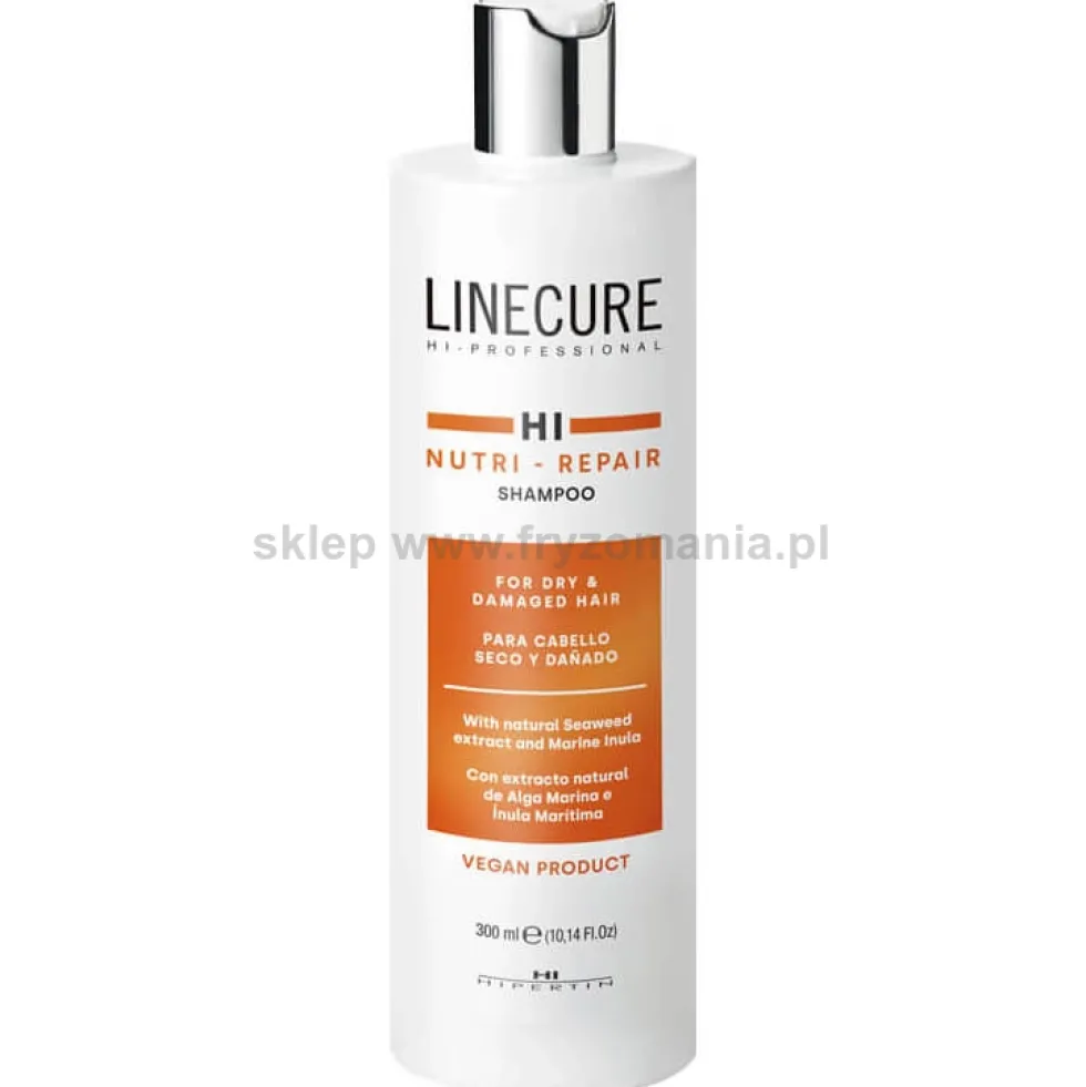 Hipertin Linecure Repair - zestaw nawilżająco-regenerujący włosy szampon 300ml i maska 250ml