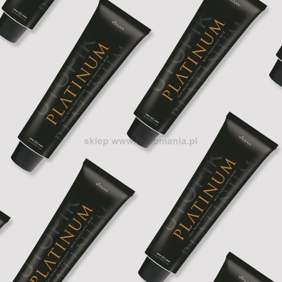 Hipertin Platinum Utopik Farba do włosów - koloryzacja trwała z kwasem hialuronowym 100ml