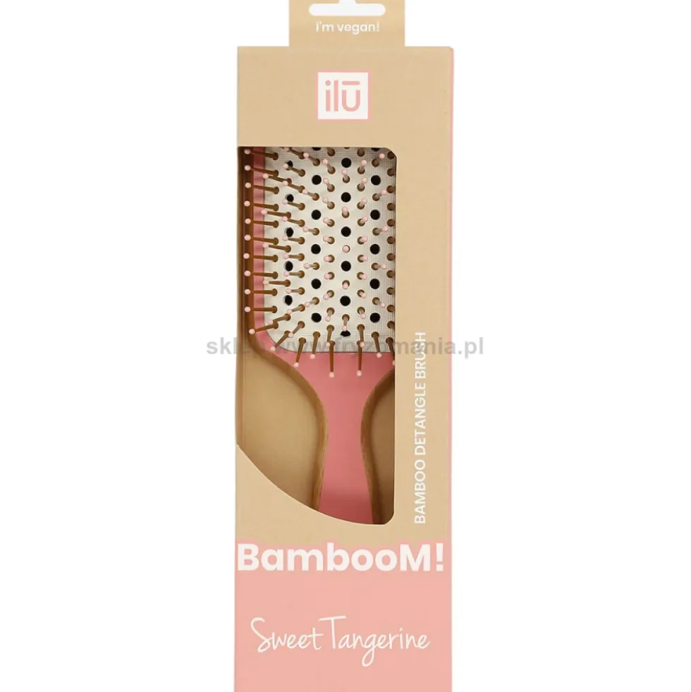 Ilu Bamboom Paddle Szczotka do rozczesywania włosów