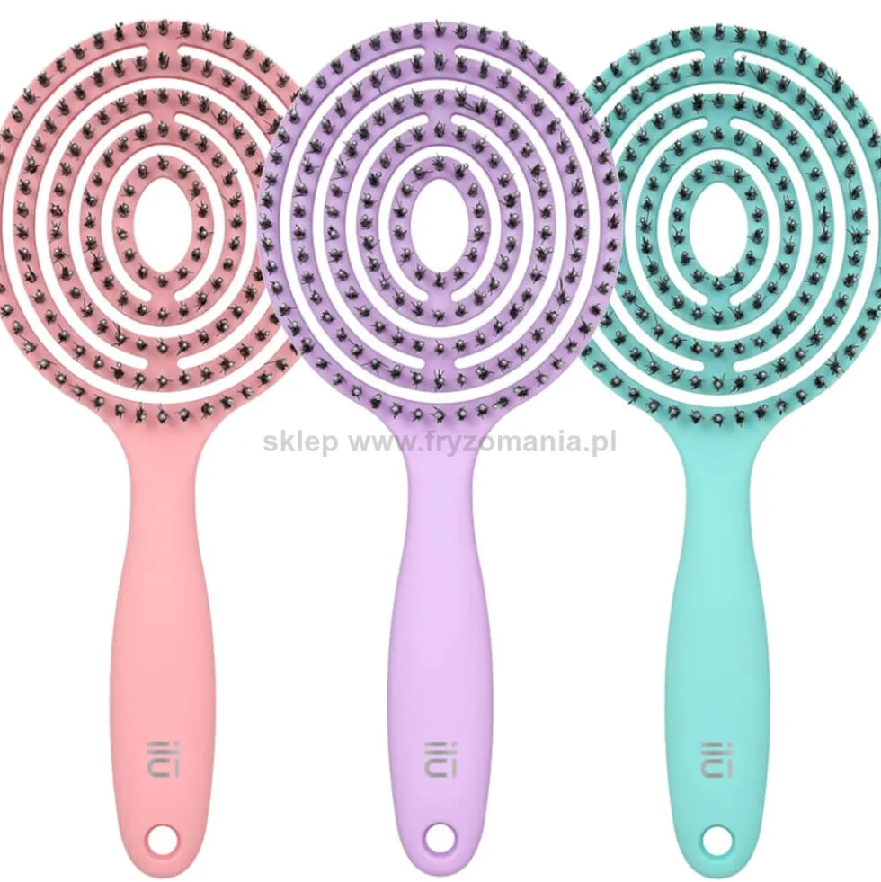 Ilu Lollipop Candy Szczotka do rozczesywania włosów, różne kolory