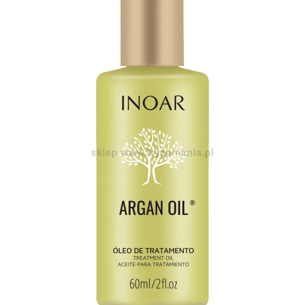 Inoar Argan Oil Olejek po keratynowym prostowaniu, arganowy wygładzający 60ml