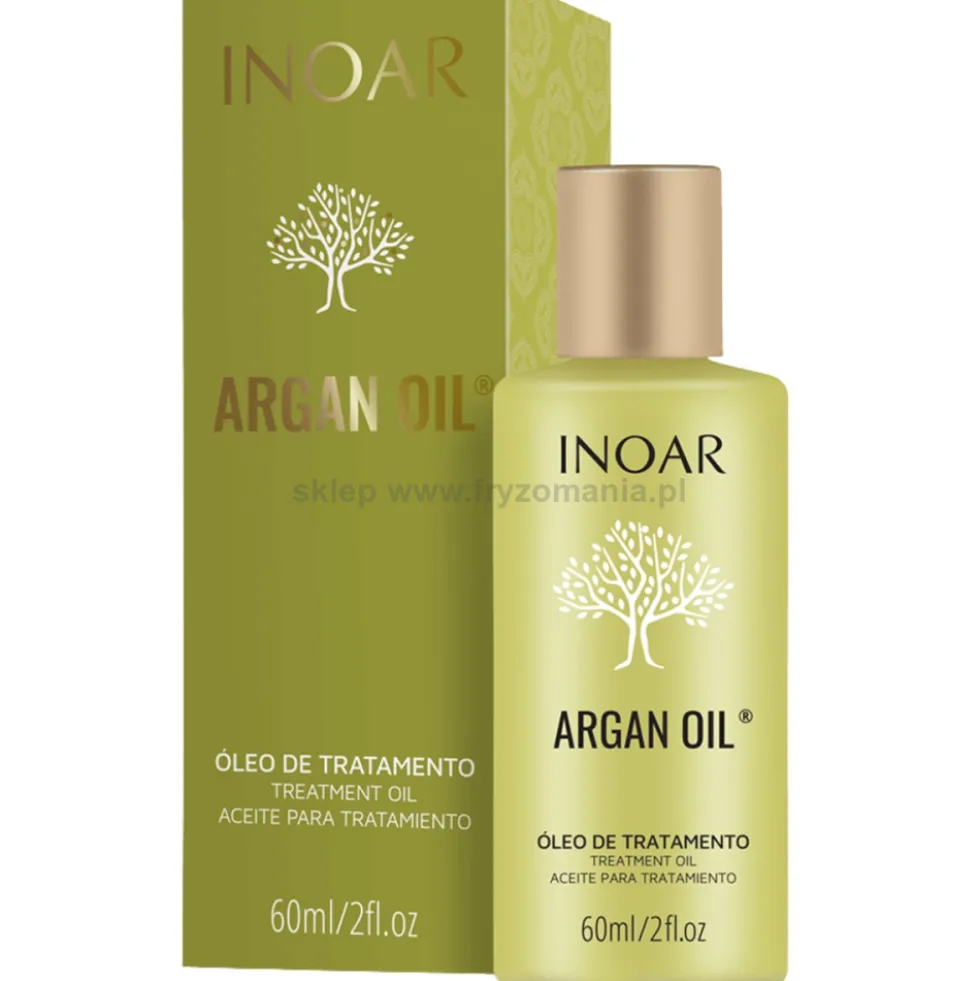 Inoar Argan Oil Olejek po keratynowym prostowaniu, arganowy wygładzający 60ml