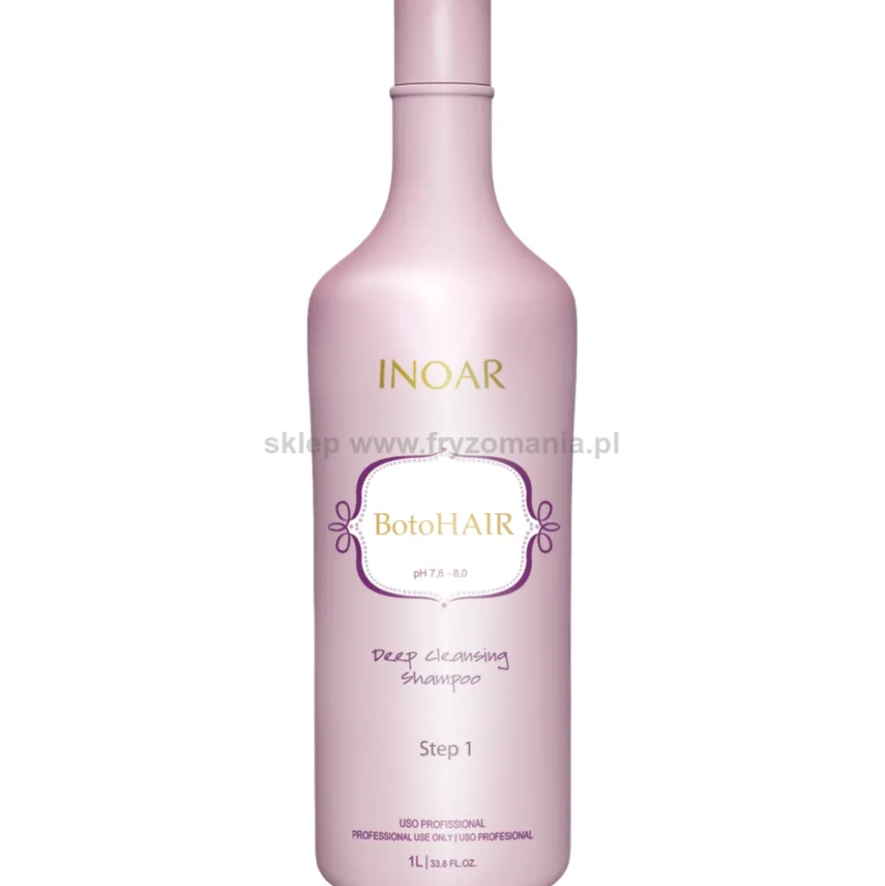 Inoar BotoHair Zestaw do zabiegu termicznej odbudowy włosów, botoks 3x1000ml