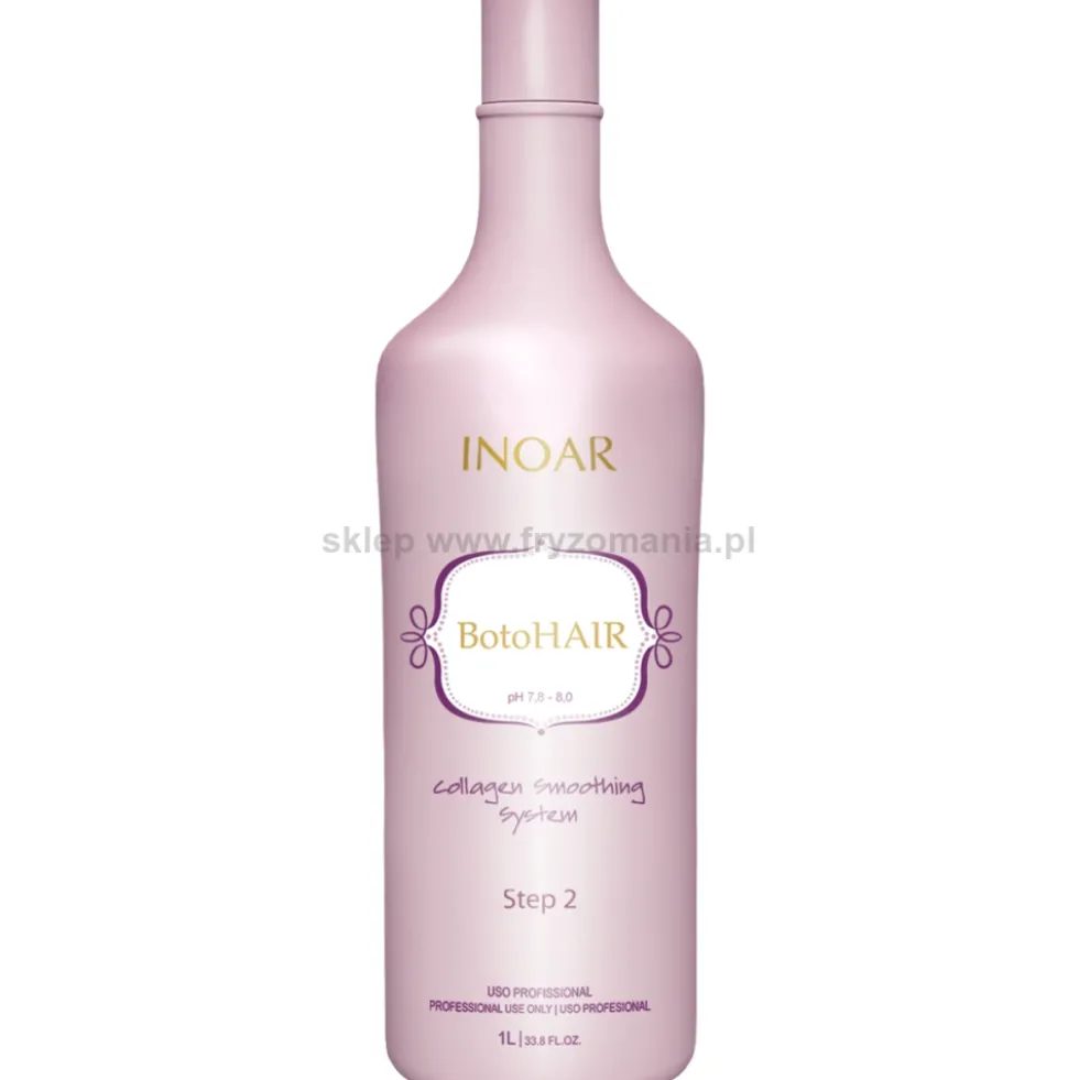 Inoar BotoHair Zestaw do zabiegu termicznej odbudowy włosów, botoks 3x1000ml