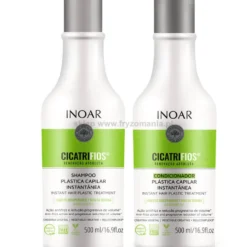 Inoar Cicatrifios Zestaw do włosów zniszczonych i po zabiegach chemicznych 2x500ml