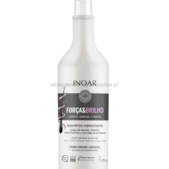 Inoar Forca&Brilho zestaw rewitalizujący włosy szampon 1000ml i odżywka 800ml