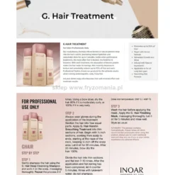 Inoar G.Hair Keratyna do kuracji keratynowej dla włosów niesfornych i trudnych 1000ml