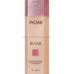 Inoar G.Hair Szampon do kuracji keratynowej dla włosów niesfornych i trudnych 1000ml