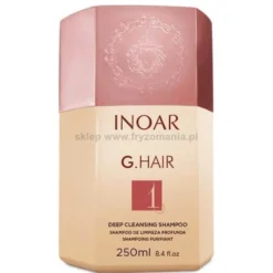 Inoar G.Hair, szampon do kuracji keratynowej dla włosów niesfornych i trudnych 250ml