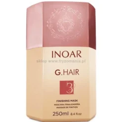 Inoar G.Hair, zestaw do kuracji keratynowej dla włosów niesfornych i trudnych 3x250ml