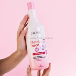 Inoar Glycolic Force Duo - zestaw do regeneracji włosów szampon 1000ml i odżywka 800ml