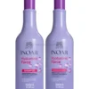 Inoar Hyaluronic Force Duo - zestaw do włosów suchych szampon i odżywka 2x500ml