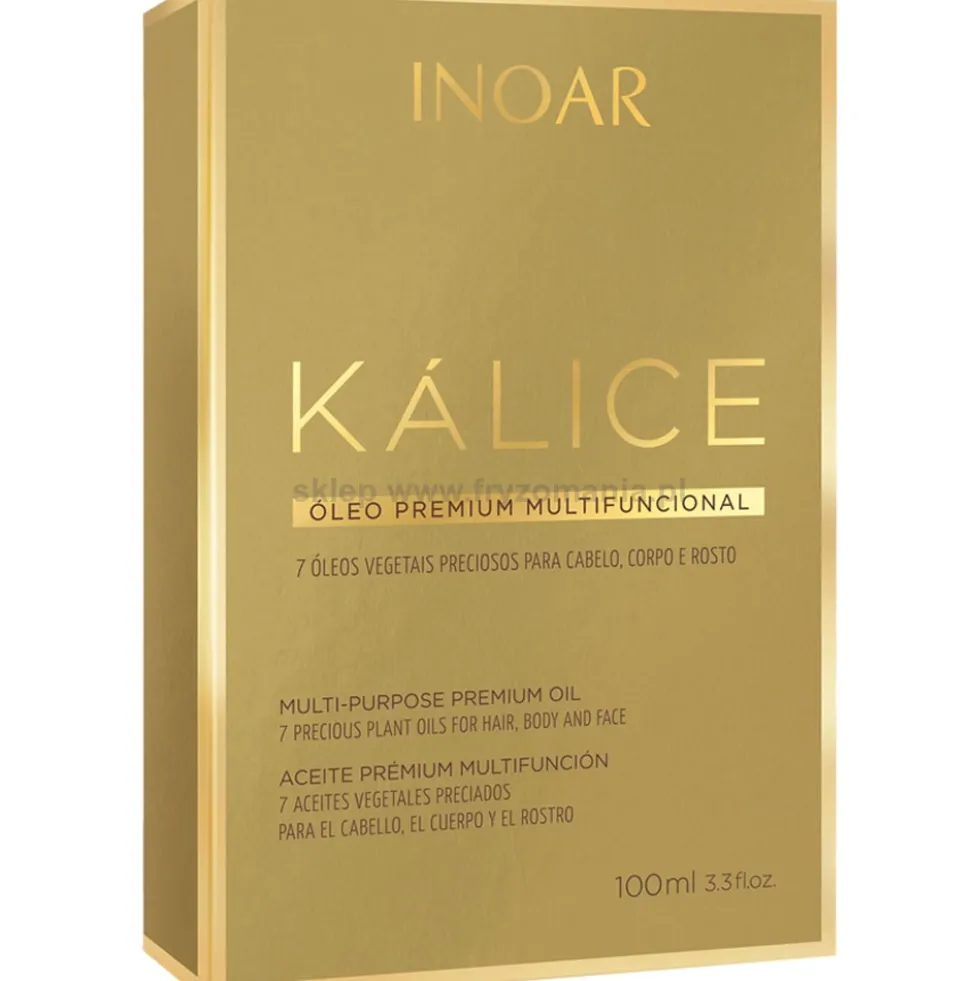 Inoar Kalice Olejek do włosów, twarzy i ciała 100ml