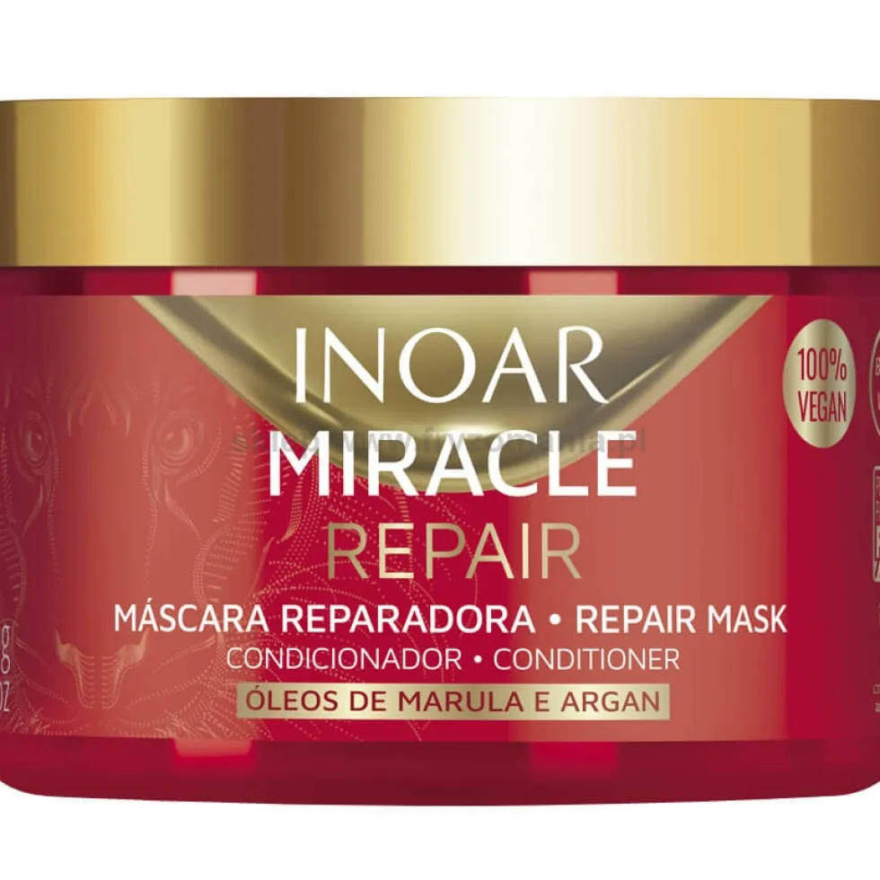 Inoar Miracle Repair Maska regenerująca do włosów 250g
