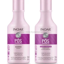 Inoar Pos Progress Duo Pack zestaw po keratynowym prostowaniu włosów 2x250ml
