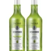 Inoar Resistance Bambu Zestaw szampon + odżywka do włosów kruchych i łamliwych 2x1000ml