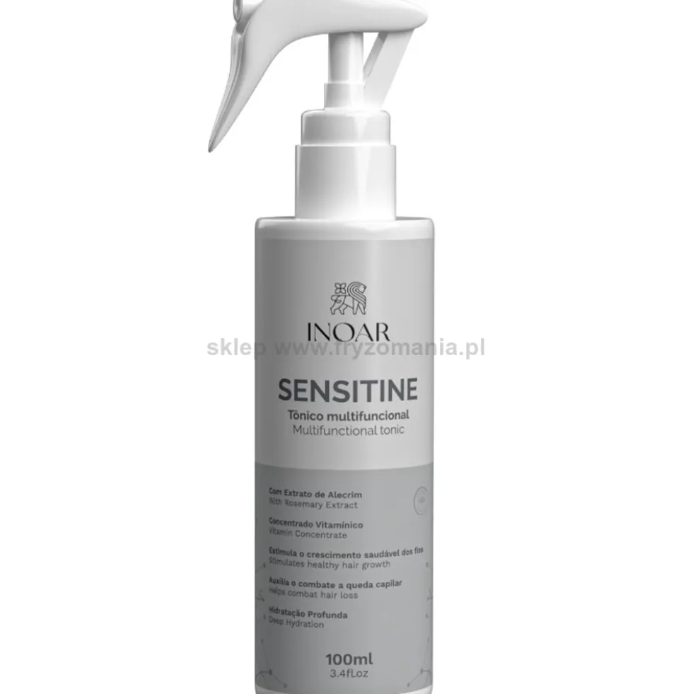 Inoar Sensistine Tonik pobudzający wzrost włosów do wrażliwej skóry głowy 400ml
