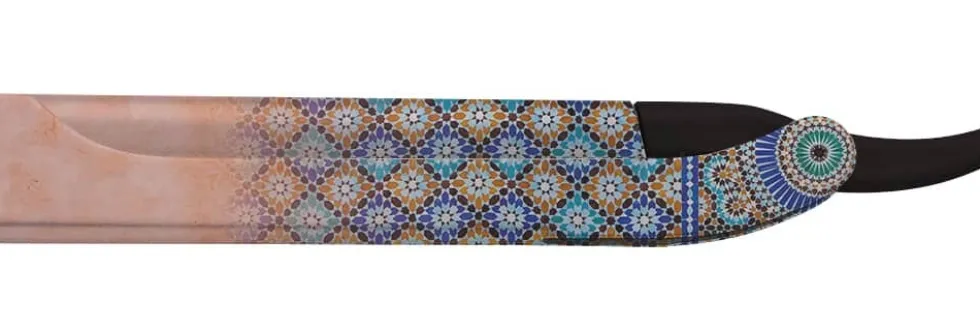 Jaguar JaguART Salam Marrakech - zestaw nożyczki fryzjerskie 5.5" (45255-34) i brzytwa (38016-34)