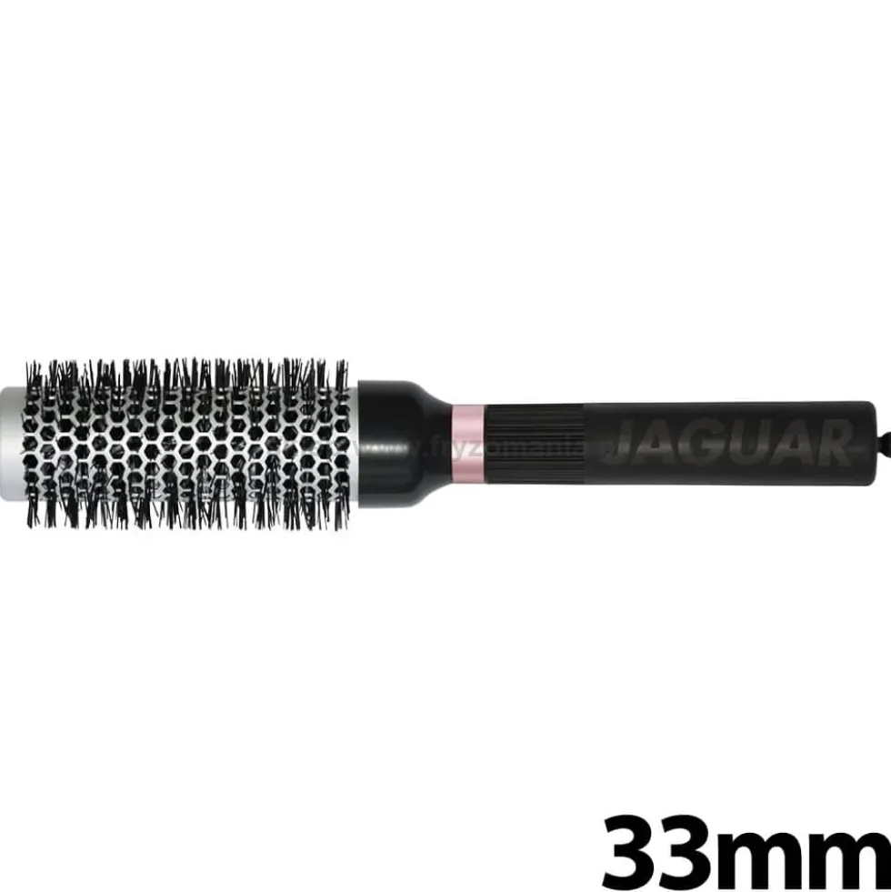 Jaguar T-Serie Rose Ionic Thermo, szczotka okrągła do modelowania włosów, rozmiary 25, 33, 43, 53mm