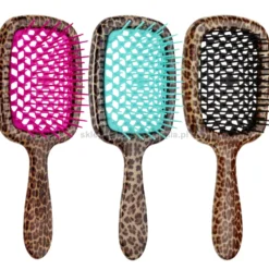 Janeke Superbrush Leopard Normal Szczotka do włosów, różne kolory