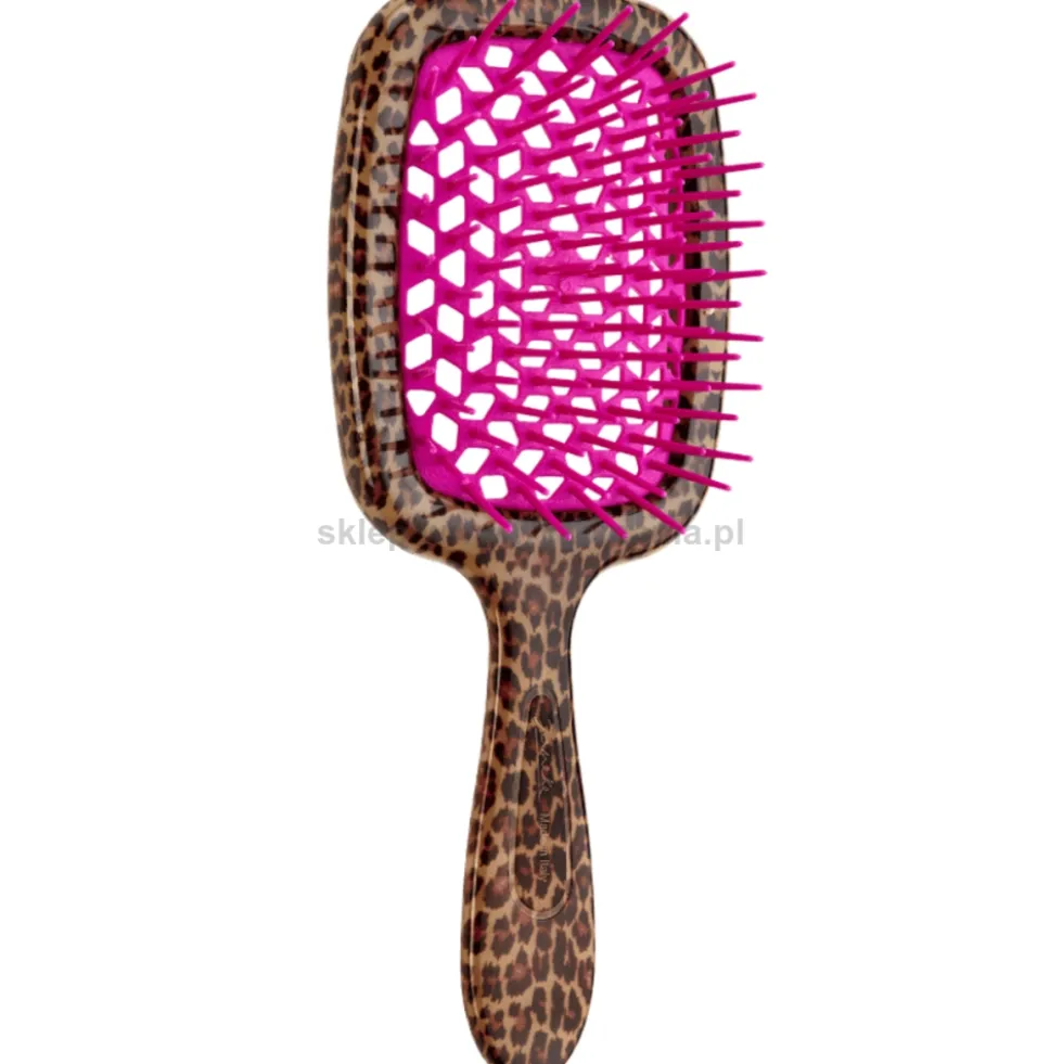 Janeke Superbrush Leopard Normal Szczotka do włosów, różne kolory