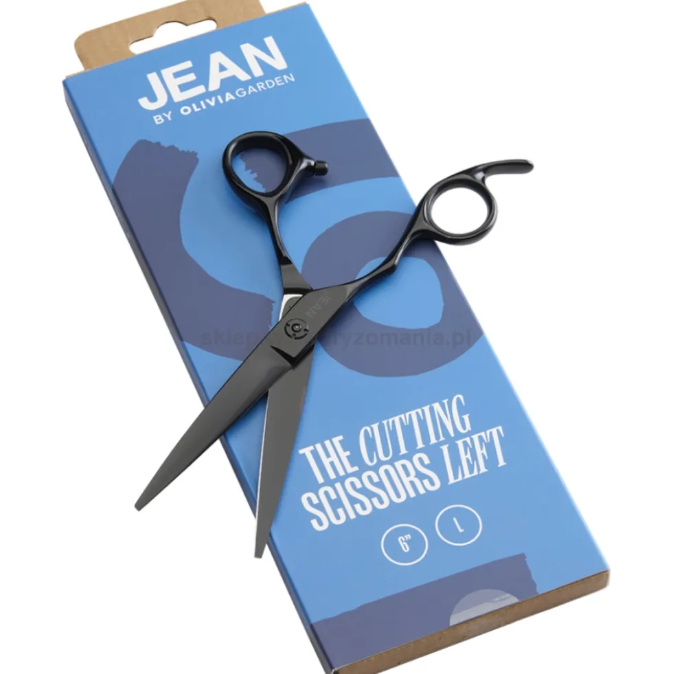 Jean by Olivia Garden Left Nożyczki fryzjerskie dla leworęcznych 6.0", 7.0"