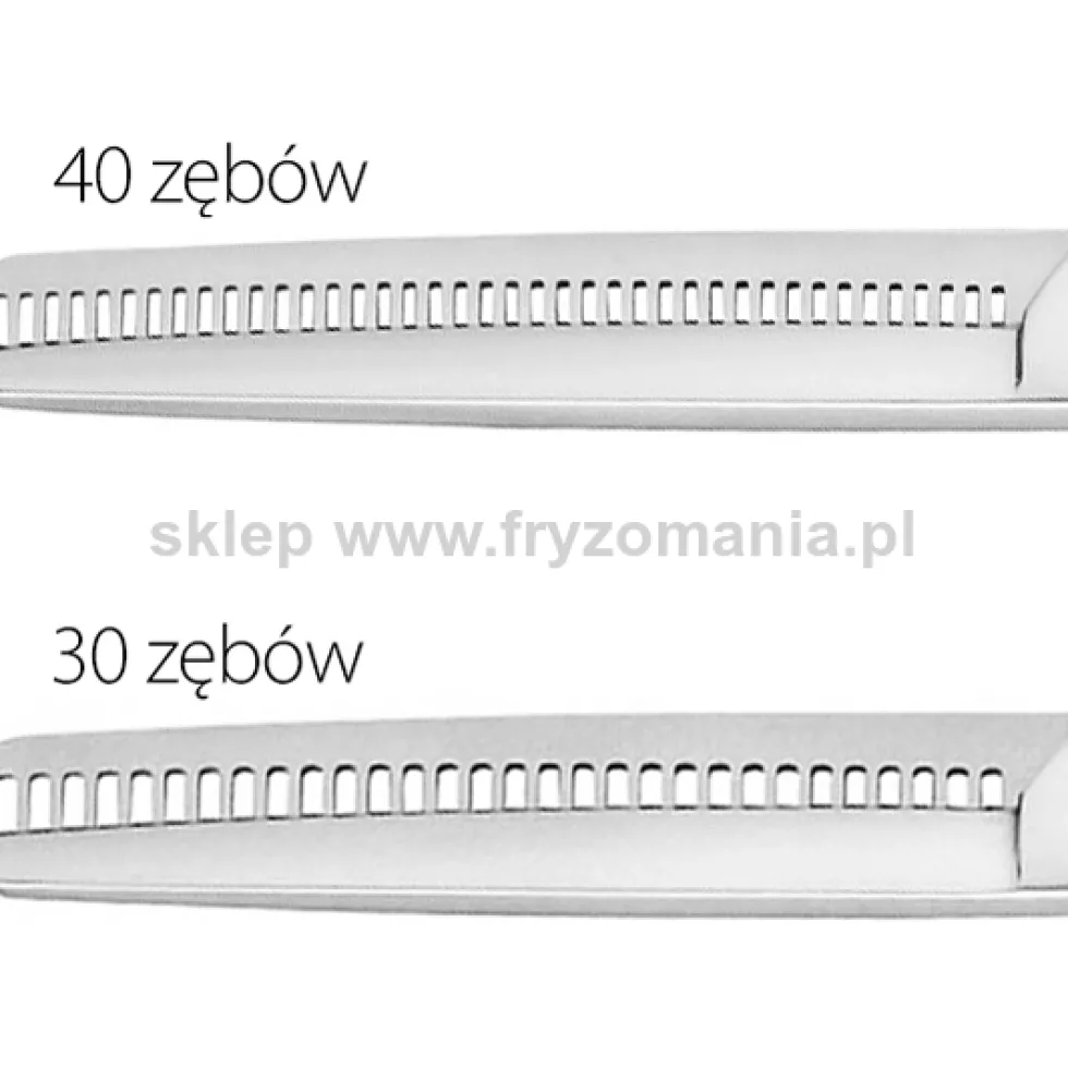 Joewell E-Serie Nożyczki degażówki fryzjerskie jednostronne 5.5" 30/40 zębów (0098/0099)