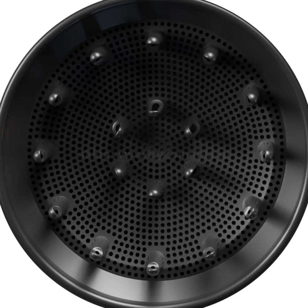 JRL Forte Pro 2020H - zestaw suszarka do włosów czarna 2150W i 2 szczotki