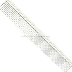 JRL J304 Grzebień do włosów antystatyczny rozmiar 7.4" biały