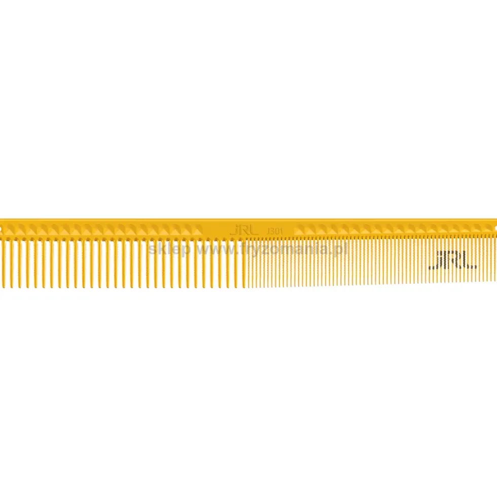 JRL J301 Grzebień do włosów antystatyczny 7" żółty