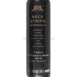 JRL Neck Strips Kołnierzyki fryzjerskie 5x100szt., białe lub czarne