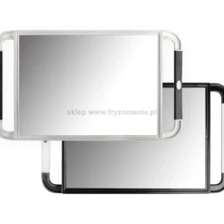 JRL Vista Lustro fryzjerskie białe / czarne, 40x23cm