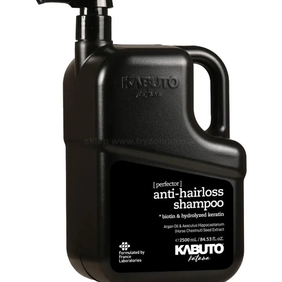 Kabuto Katana Anti-Hairloss Szampon przeciw wypadaniu włosów dla mężczyzn 2500ml