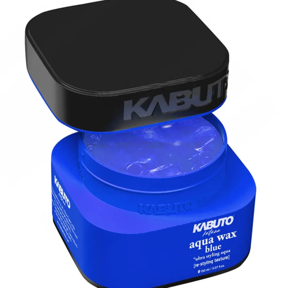 Kabuto Katana Aqua Wax Blue Pomada woskowa do włosów dla mężczyzn 150ml
