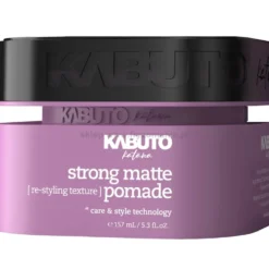 Kabuto Katana Strong Matte mocna pomada matowa do włosów dla mężczyzn 157ml