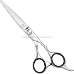 Kasho Chrome, nożyczki fryzjerskie offsetowe, rozmiary 5.5'', 6''