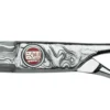 Kasho Damascus, nożyczki fryzjerskie offsetowe, rozmiary 5.5', 6.0', 6.5' (stal damasceńska)