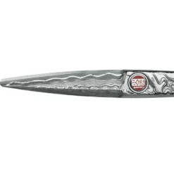 Kasho Damascus, nożyczki fryzjerskie offsetowe, rozmiary 5.5', 6.0', 6.5' (stal damasceńska)