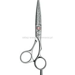 Kasho Damascus, nożyczki fryzjerskie offsetowe, rozmiary 5.5', 6.0', 6.5' (stal damasceńska)