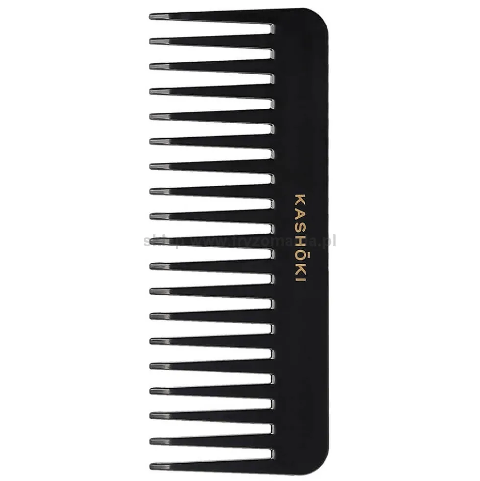 Kashoki Kazuko HR Comb Detangling 382 Grzebień do rozczesywania gęstych i kręconych włosów