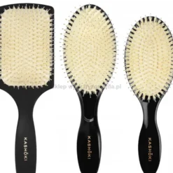 Kashoki Smooth White Detangler Szczotka do rozczesywania włosów, owalna mała i duża