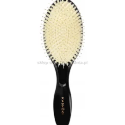 Kashoki Smooth White Detangler Szczotka do rozczesywania włosów, owalna mała i duża