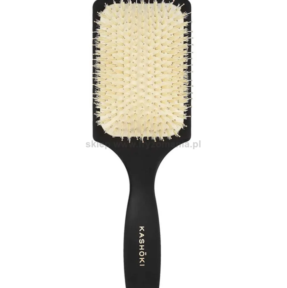 Kashoki Smooth White Detangler Szczotka do rozczesywania włosów, prostokątna