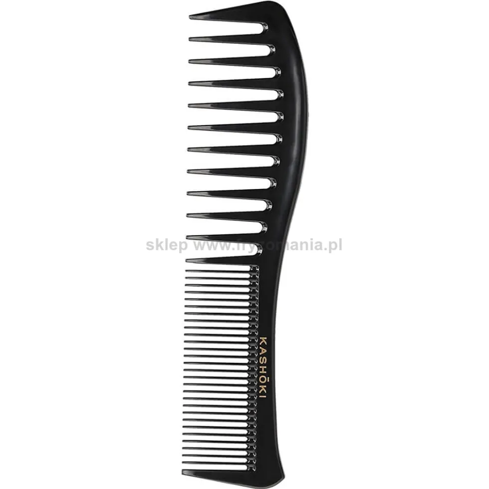 Kashoki Tomoko HR Comb Detangling 436 Grzebień z dwoma rodzajami zębów