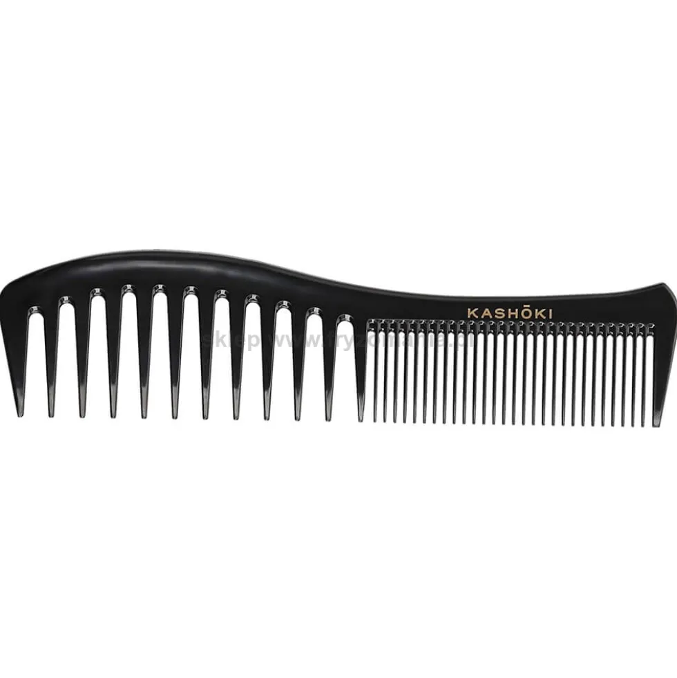 Kashoki Tomoko HR Comb Detangling 436 Grzebień z dwoma rodzajami zębów