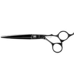Kasho Sagano Black DLC Nożyczki fryzjerskie offsetowe, rozmiary 5.5