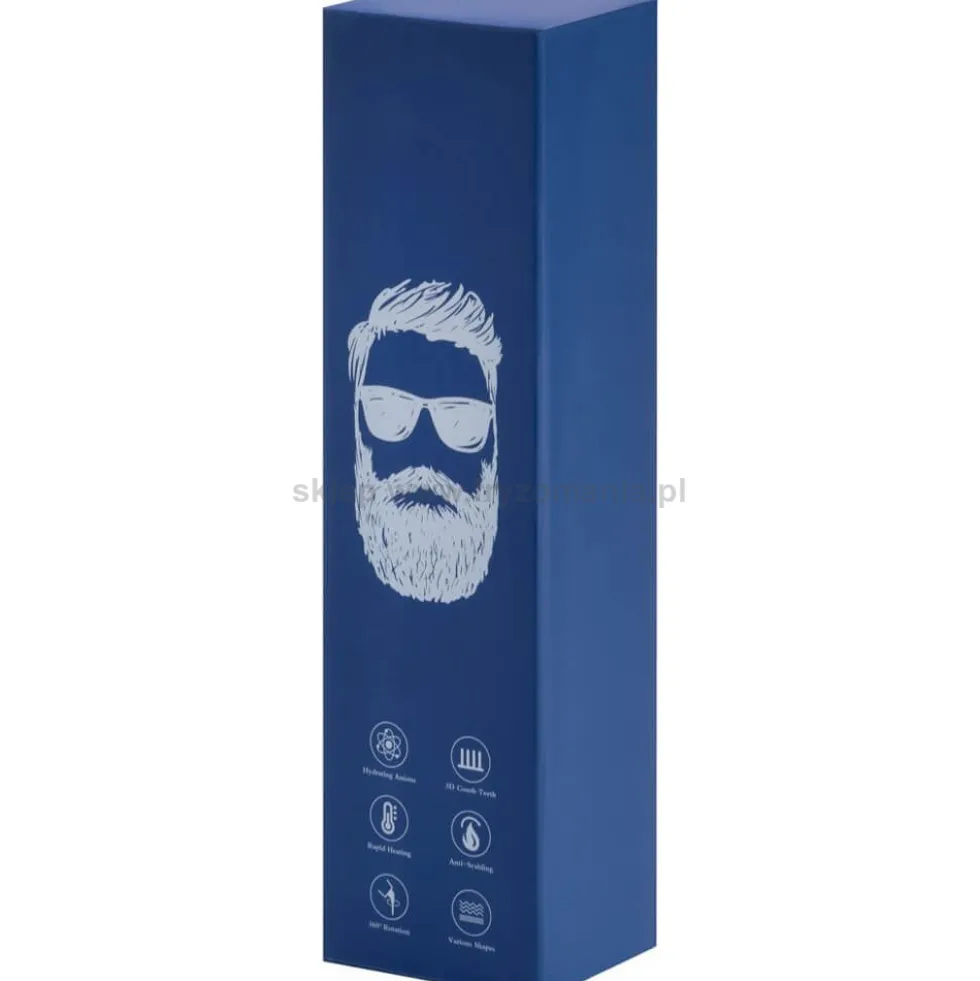 Kessner K-600 Szczotka ceramiczna, prostująca do brody