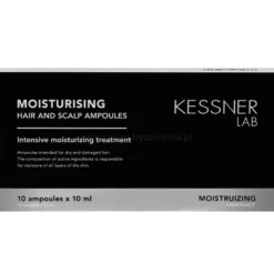 Kessner Lab Moisturising Ampułki nawilżające do włosów i skóry głowy 10x10ml